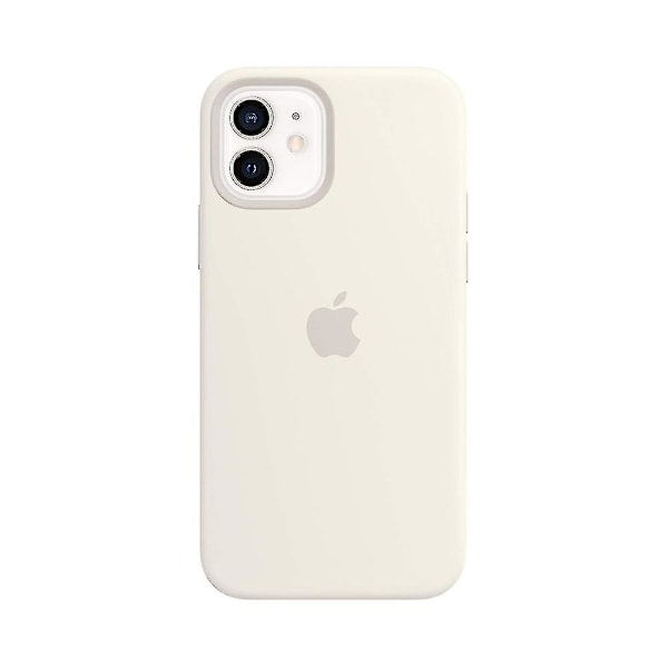 Iphone 12, Apple Silikon Vit Magsafe Skyddsfodral, Stora kvantiteter, kontakta oss
