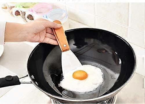 Grillskraber Stegebord Rustfrit Stål Kommerciel Kvalitet 8 1/4 Tommer Teppanyaki