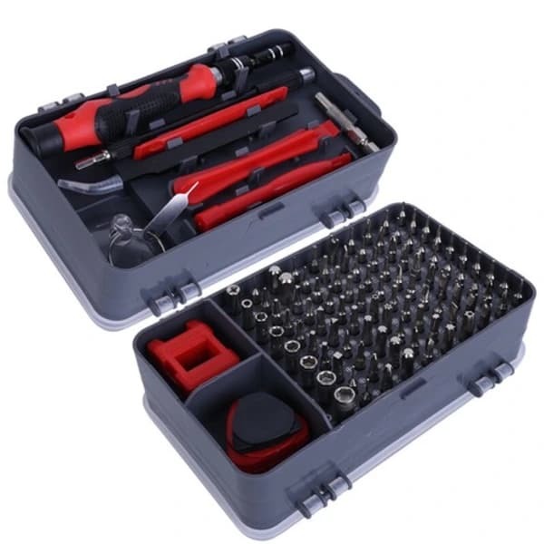 115-in-1 Magnetic Precision Screwdriver Bit Set for Computer and Phone Repair, Blue Blue