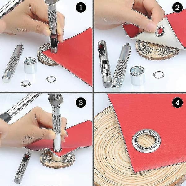 Øjesæt, 100 sæt øjer 10 mm øjer, Tarin Rep Kit