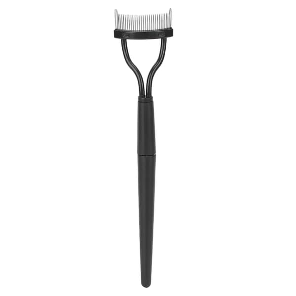 Foldable Eyelash Separator Teeth Eyelash Comb Eyelash Care Tool with Protective Case