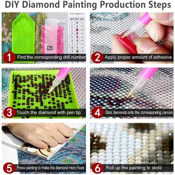 5D DIY Gnome Diamantmaling efter nummer-sæt til voksne, til boligindretning og gaver (11,8\"X15,7\")