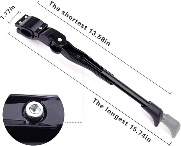 Adjustable Bicycle Kickstand for 22-28 inch, Bike Accessories for Roc