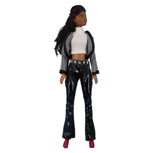 8 st 30 cm Barbie dockkläder Mode päls tröja coa N N