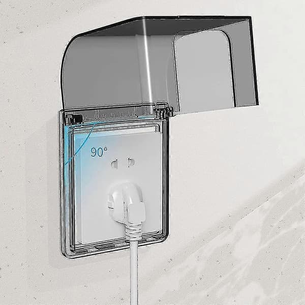 Socket Protector Child Safety 86 Universal Waterproof Socket Box 12.210.87.3 Cm Waterproof Outdoor Socket