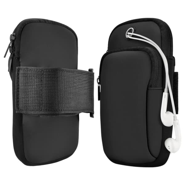 Telefonarmbånd Gym Telefonholder til Arm, til iPhone 12 11 Pro Sort