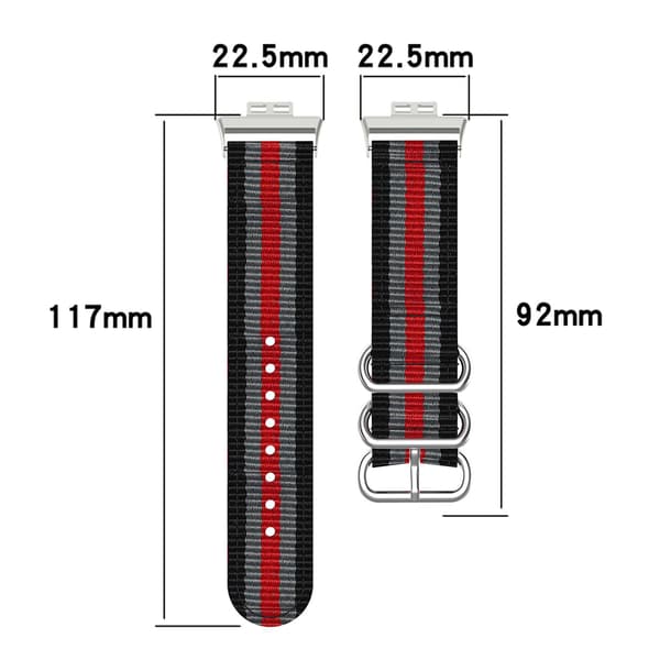Replacement Strap Compatible with HUAWEI Watch FIT Smart Watch Sport Canvas Wristband Strap