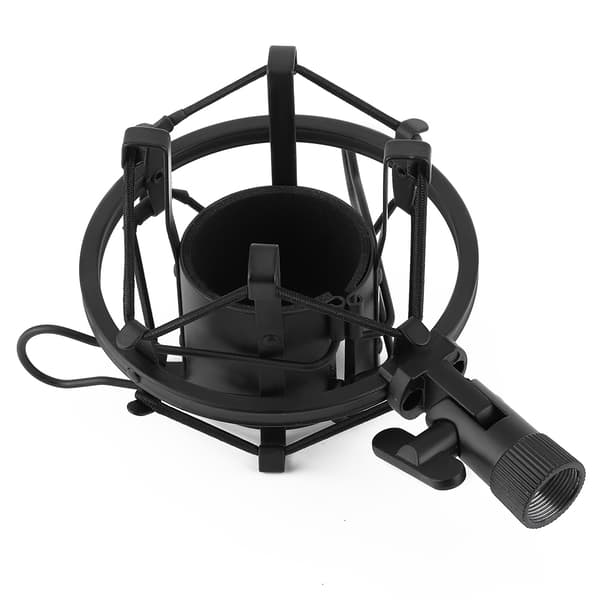 Microphone Metal Shock Mount Holder Clip for Condenser Microphone with 43-50mm Diameter Studio Recording