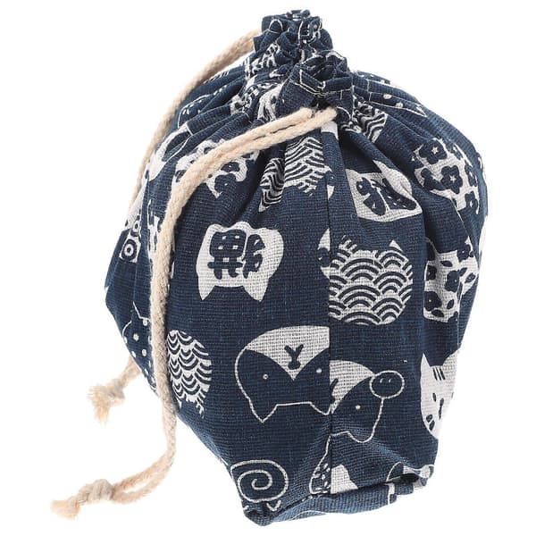 Drawstring Lunch Bag, Portable Lunch Bag, Reusable Bento Box Bag, Lunch Box Bag