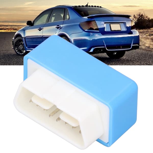 OBD2 ECO Brændstofbesparende Effekt Chip Tuning Box 15% ABS Universal til Biler Siden 1996 blå blue blue