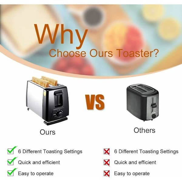 Automatic Toaster with 6 Modes - T02, Automatic Toaster for Quick Panini Making [CE Certification]