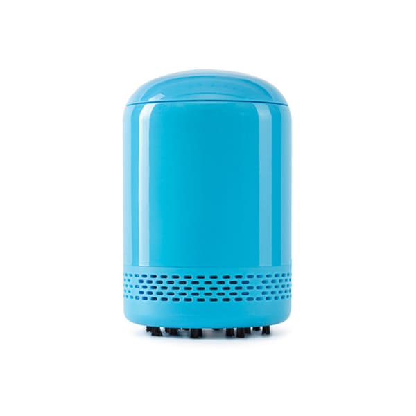 Mini USB-støvsuger til skrivebord, blå