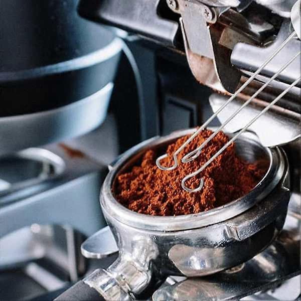 Nål Kaffe Tamper Kaffe Tamper Distributör Nivelleringsverktyg Nåltyp Kaffepulver Distributör B