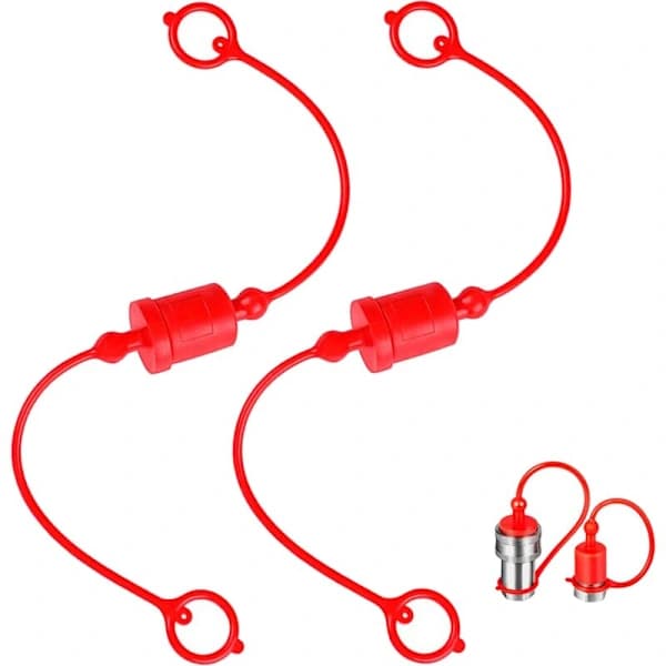 Dust Cap and Socket Protector for Hydraulic Coupling -B 1/2, fits hydraulic coupling