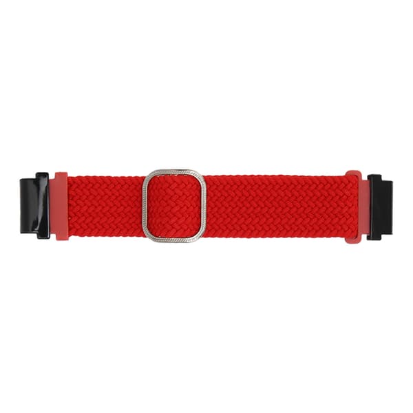Woven Nylon Adjustable Watch Strap for Garmin Fenix 7S 6S 5S Red