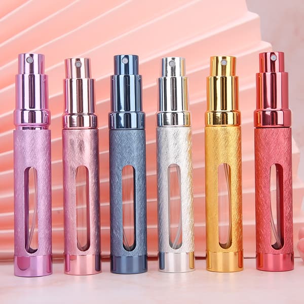 12ML Parfymflaske Påfyllbar Bærbar Reise Mini Påfyllbar Praktisk Tom Atomizer