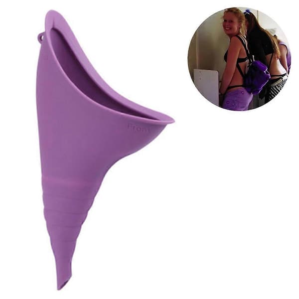 Portable Female Urinal Funnel - Challenge Urination with Silicone Material