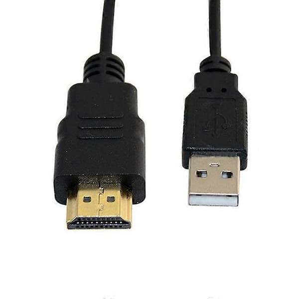 20 tums HDD A Hane till USB 2.0 Hane Adapter Konverterare Laddningskabel
