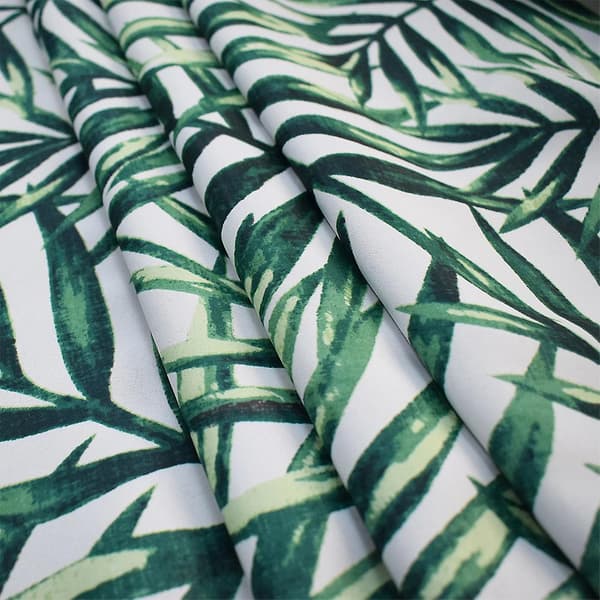 Bladtrykt Polyester Mørklægningsgardiner 132*160CM DXGHC