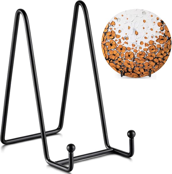 Tallerkstativ for display - Tallerkenholder Displaystativ + Metall Fr