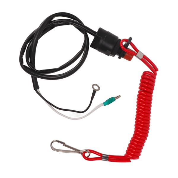 Outboard Motor Kill Switch ABS Waterproof Telescopic 75mm Marine Engine Flameout Switch for T30 T15