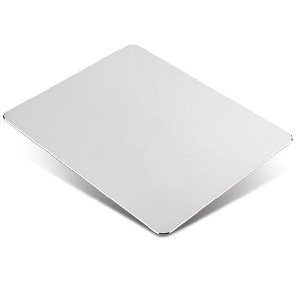 Aluminium Gaming Musemåtte i Metal - Sølv