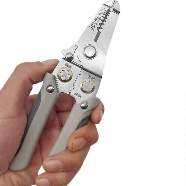 Wire Stripping Tool, Wire Stripper Steel Spring Hidden Wire Stripper Multifunctional Wire Repair