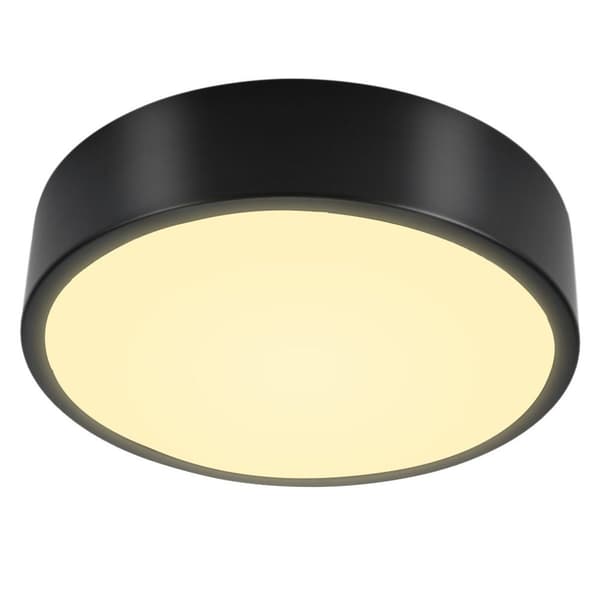 Moderne rund LED-loftlampe i akryl til stuen KLB