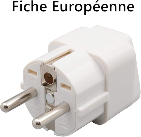 5 stk. Universal Adapterkonverter til at Tilslutte Alle Enheder til Fransk Stikkontakt