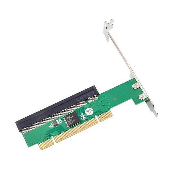 Adapterkort Computer Bundkort PCI til PCI-E16X Slot Adapter Udvidelseskort PXE8112 Chip Driverfrit Adapter