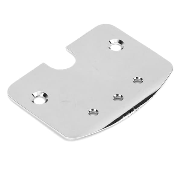 Guitar Neck Plate Metal Replacement for 3-String Cigar Box Musical Instrument Accessories