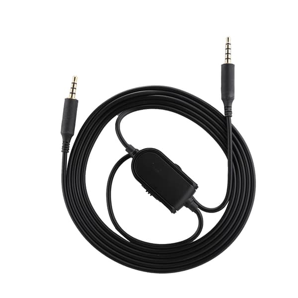 Audio Cable for Logitech Astro A10 A40 A30 A50 Gaming Headset with Volume Control