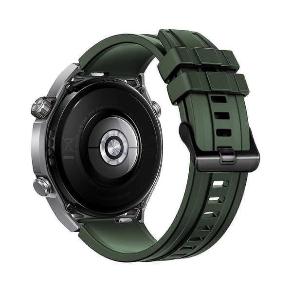 Silikoniranneke Huawei Watch Ultimate -kellolle 3 kpl pidempi malli [DB] Vihreä Green