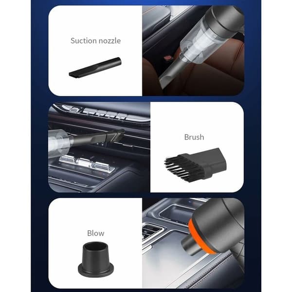 Mini Handheld Vacuum Cleaner Handheld Dual-Use High Power Strong Suction Cordless Car Vacuum Cleaner