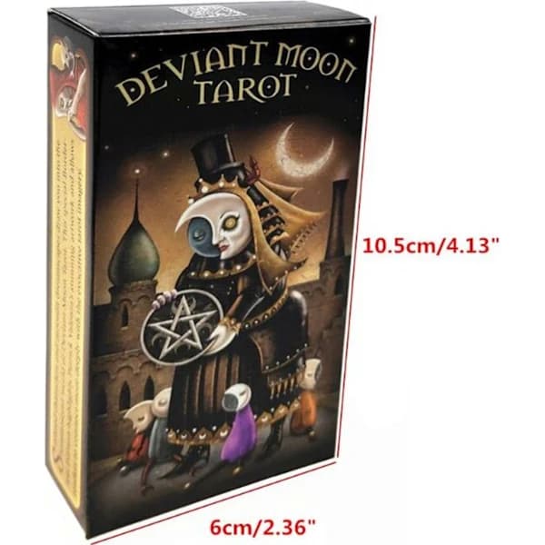 78 afvigende måne-tarotkort [co]