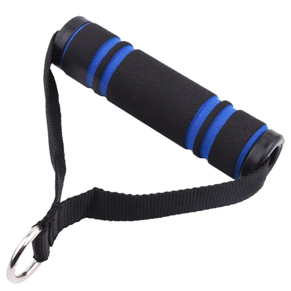 Single-grip, lat pull handle for resistance band set, perfect for training blue