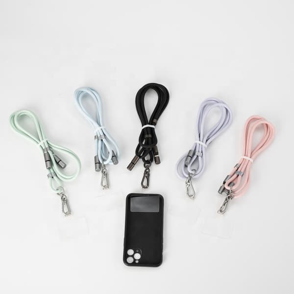 Nyeste tilpassbare 2-i-1 telefonhalskjede og ladekabel PD 60W 100W 240W USB Type C til USB C-kabel【COPL】