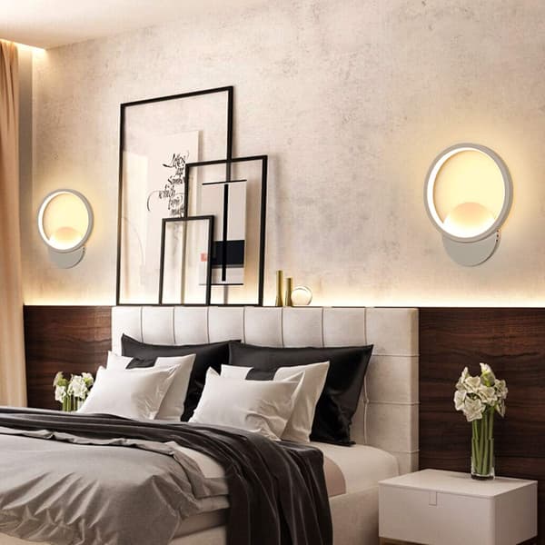Veggmontert LED-lampe 13W Varmhvit For Stue B