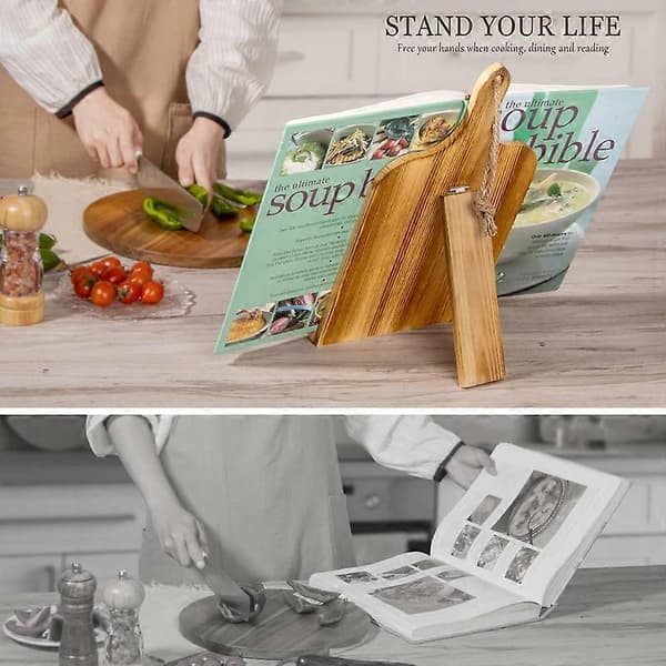 Kokbokställ, Receptbokshållare för köksbänk
