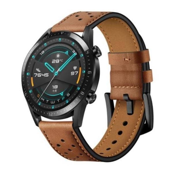 Huawei Watch GT 2 46mm Læderrem Brun