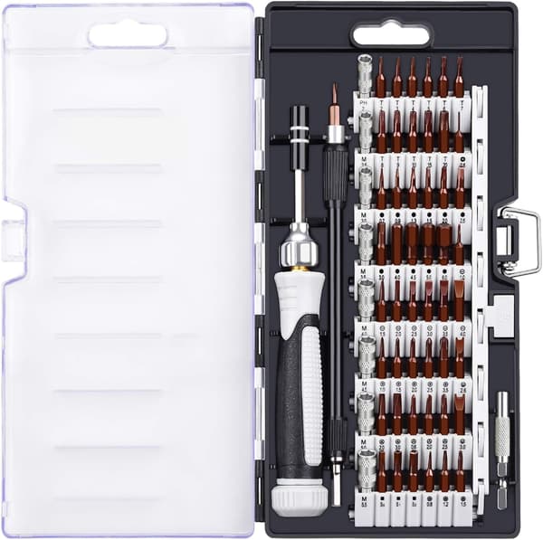 60-in-1 Magnetic Precision Screwdriver Set S2 Repair Tool