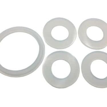 3-pack Anslutningstätningar Packningar för Coleman Kompatibel med Lay-Z-Spa, A och B/C Anslutningstätningar (Vit) [JUN]