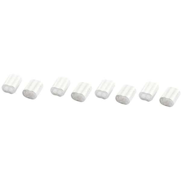 100 stk aluminium krympehylser for kabel og kabeldiameter på 3 millimeter