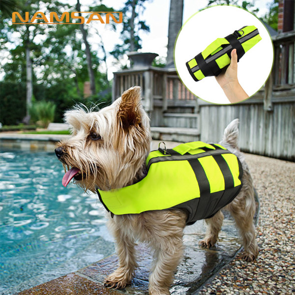 PET Flytväst Rescue Dog Safety Reflexväst Justerbar