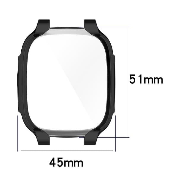 Galvanized Black Case for Xplora X5 Play - Full Coverage TPU Protection