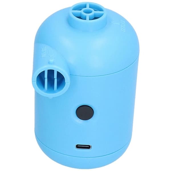Bärbar DC 5V USB elektrisk luftpump för snabb uppblåsning och tömning av luftpump för simringar, uppblåsbara leksaker