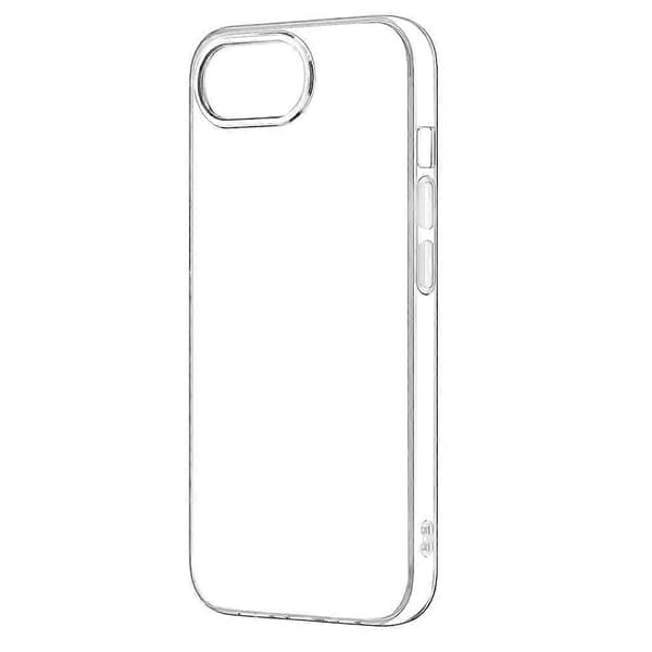 For iPhone 16e TPU Case Shockproof Bumper Anti-yellowing Clear Phone Cover