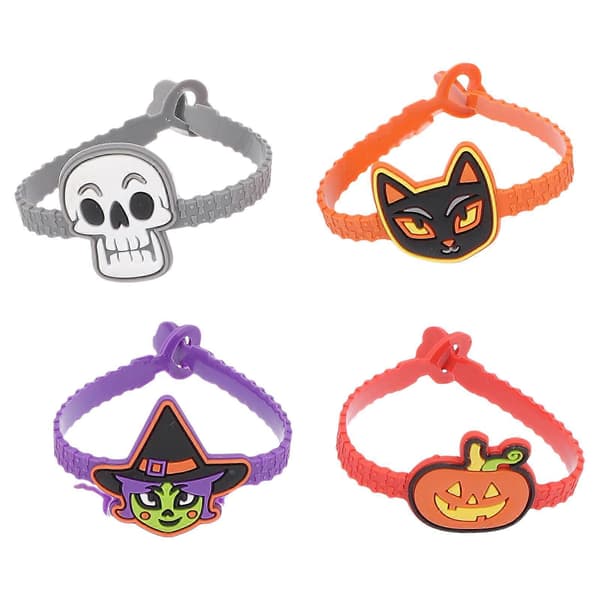 2025 20 stk. Halloween-armbånd Justerbare Spøgelse Heks Græskar-armbånd