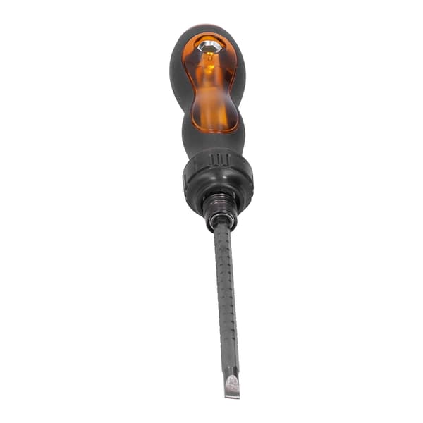 Screwdriver Ratchet Slotted Phillips Double-Ended Retractable Magnetic Screwdriver Fastening Tool
