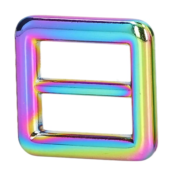 10pcs Adjustable Slide Buckles Convenient Use High Practical Anti Rust Sturdy Metal Slide Buckles for DIY Craft Bags 13mm